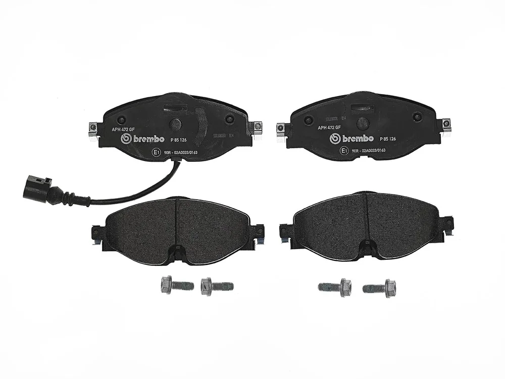 Sada brzdových destiček, kotoučová brzda BREMBO P85126