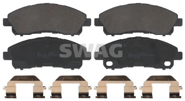 Sada brzdových destiček, kotoučová brzda SWAG 33106536