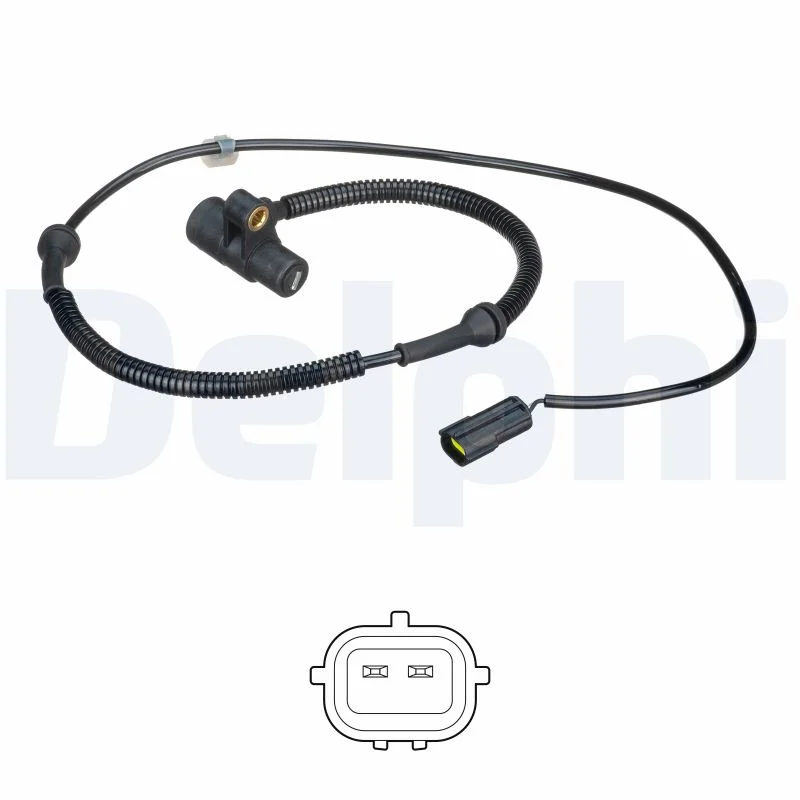 Snímač, počet otáček kol DELPHI SS20519 – OE 0K31L-4370XE