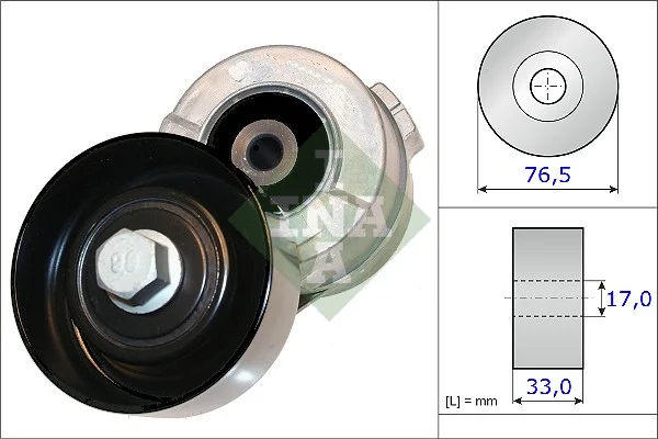 Napinaci rameno, zebrovany klinovy remen Schaeffler INA 534034110