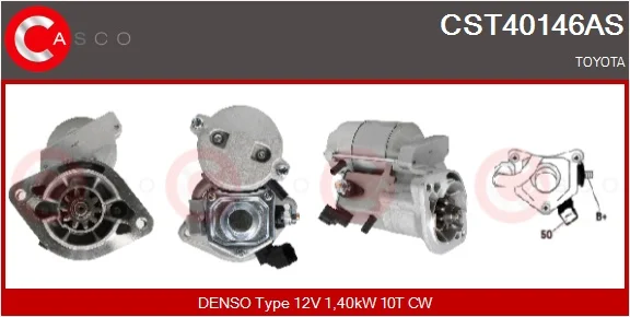 Startér CASCO CST40146AS – OE 2810064300 Startér CASCO CST40146AS – OE 2810064300