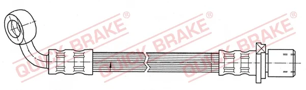 Brzdová hadice QUICK BRAKE 50.059 – OE 9094702615