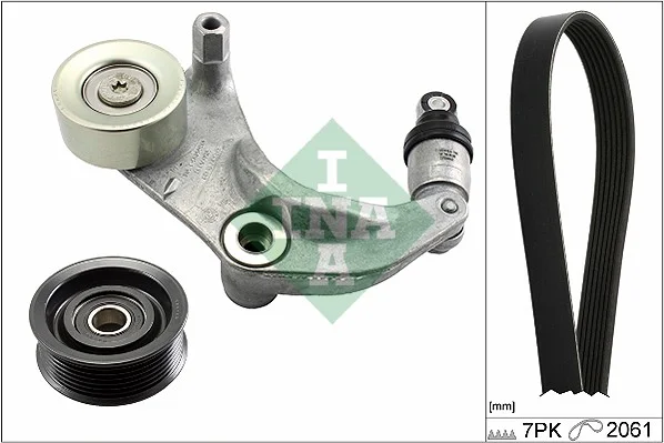 Sada zebrovanych klinovych remenu Schaeffler INA 529015310