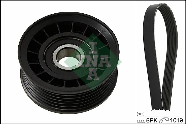 Sada zebrovanych klinovych remenu Schaeffler INA 529023210