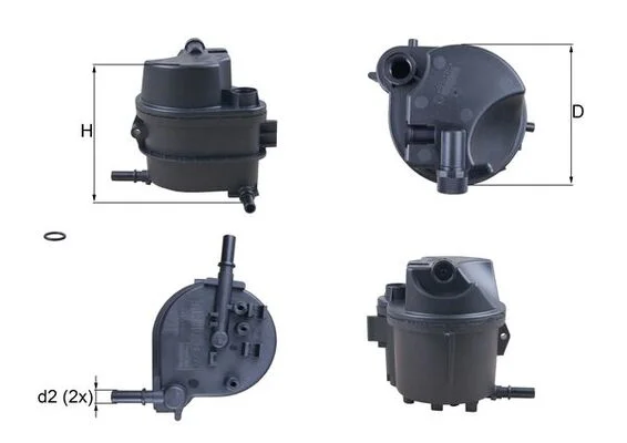 Palivový filtr KNECHT KL777D