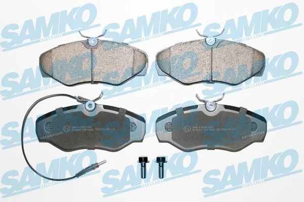 Sada brzdových destiček, kotoučová brzda SAMKO 5SP1660