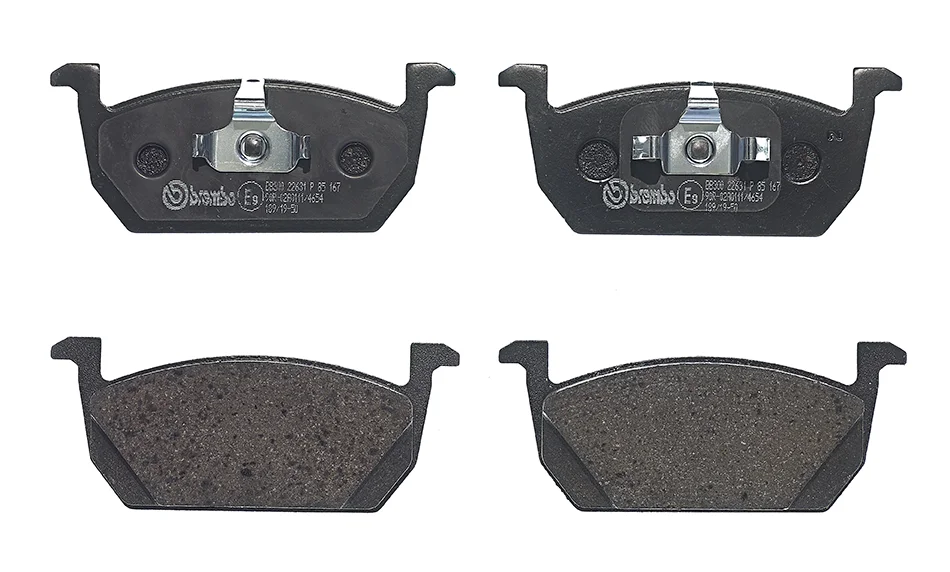 Sada brzdových destiček, kotoučová brzda BREMBO P85167