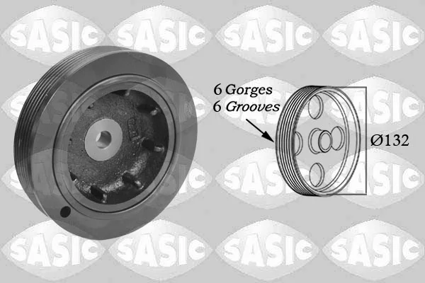 remenice, klikovy hridel SASIC 2154003 – OE 7700856673