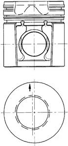 Píst KOLBENSCHMIDT 40234610